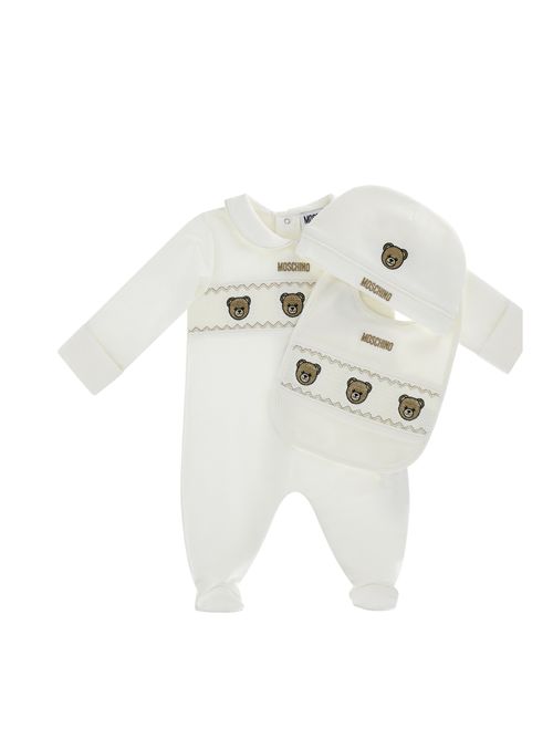 Completo, neonato, logato. MOSCHINO | MUY09F LDA6610063